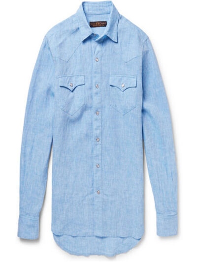 Light Blue Chambray Shirt